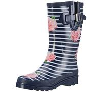 Beck Stripes Bottes de Pluie Femme - Multicolore - 39 EU