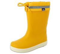 BECK Bottes en caoutchouc 'Wellies' curry / gris argenté, Taille 31