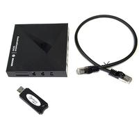 Becker CentralControl CC41 Commande centrale domotique pour C-Tronic et C-Tronic Plus (CC41 - avec clé USB sans fil Centronic) et câble réseau TESO pour une transmission optimale des données