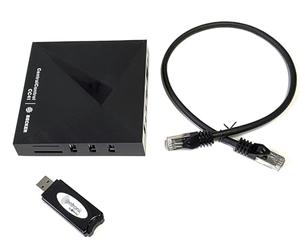 Becker CentralControl CC41 Smart-Home Commande centrale pour C-Tronic et C-Tronic Plus (CC41 - avec clé USB Centronic) et câble réseau TESO pour un transfert de données optimal