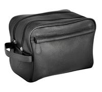 BECKER-MANICURE Erbe Solingen Grande Trousse De Toilette En Cuir Véritable Noir