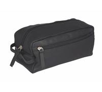 BECKER-MANICURE Erbe Solingen Petite Trousse De Toilette En Cuir Véritable Noir