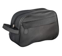 BECKER-MANICURE Erbe Solingen Trousse De Toilette En Cuir Noir
