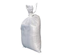 Becker Sac de sable en tissu PP blanc 400x600mm avec lien de fixation Quantité:100
