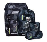 Beckmann Classic Maxi Sac à dos d'écolier Set de 6 pièces