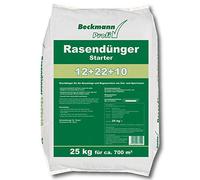 Beckmann Engrais professionnel pour gazon - 25 kg - Avec beaucoup de phosphate pour environ 700 m²