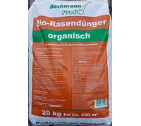BECKMANN PROFI engrais organique pour gazon 20 kg inoffensif pour l’homme et l’animal