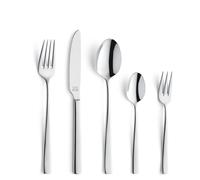 Beckmann & Rommerskirchen LEO Ménagère 60 pièces | Couverts pour 12 personnes | Couverts en acier inoxydable passent au lave-vaisselle