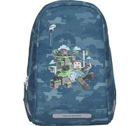 Beckmann sac à dos de loisirs Gym/Tursekk 12L Jungle Game bleu pétrole