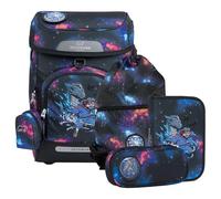 Beckmann sac d'école Plus Air Schoolbag 7 teilig Ninja Elements noir