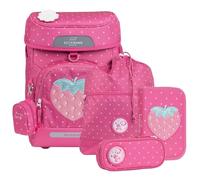 Beckmann sac d'école Plus Air Schoolbag 7 teilig Strawberry pourpre