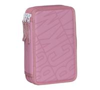 Beckmann Trousse à Crayons 3-Fold Pencil Case Pink Vieux Rose