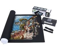 Becko Tapis De Rangement En Feutre Pour Puzzle Jusqu'À 1 500 Pièces-Matière Respectueuse De L'Environnement-Sac De Rangement À Cordon Et Tube Gonflable Inclus