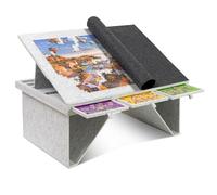 Becko US Table de puzzle de 1500 pièces avec 4 tiroirs et couverture, planche de puzzle inclinable avec pieds pliables et 3 angles d'inclinaison, tables légères et portables pour adultes, pour puzzles