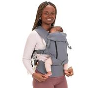 Beco 8 Porte-bébé Pour Nourrissons et Jeunes Enfants - Portage Bébé Hybride Avant et Arrière - Ergonomique Avec Assise Ajustable - Pour Enfants Pesant Entre 3 et 20 kg (Gris)