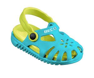 BECO Beco Kinder Sandale, Sandales Bride arrière Mixte Enfant, Bleu (Blau 6), 26 EU