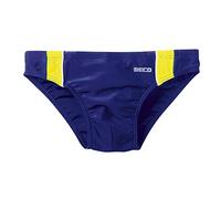 BECO-Beermann GmbH & Co. KG Maillot de Bain pour garçon 9-10 Ans Bleu/Jaune