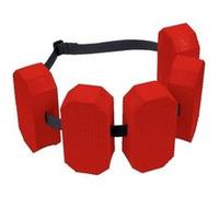 Beco ceinture de natation 5 flotteurs 15 à 30 kg rouge Rouge