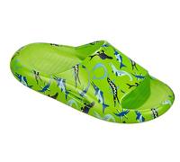 Beco Chaussures de Bain Unisexes pour Enfant - Motif Dinosaures océaniques, Vert, 24/25 EU