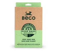 Beco Chien Excrément Sacs Avec Poignées non Parfumé 120 Grand Fort Et Étanche