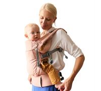 Beco Gemini 2.0 Porte-Bébé Physiologique Naissance à Bambin (3-15kg) M-Cloud™ - 4 Positions de Portage, Ajustable pour Tous les Parents - Rose