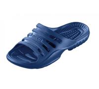 pantoufles homme bleu foncé