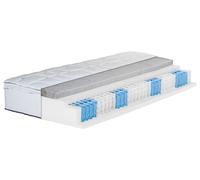 BeCo Matelas boxspring à ressort ensachés Royal Flex KS, 7 zones, avec surmatelas amovible (H3, 90 x 190 cm)