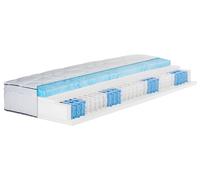 BeCo Matelas boxspring à ressorts ensachés Flex GS, 7 zones, avec surmatelas amovible (H2, 80 x 200 cm)
