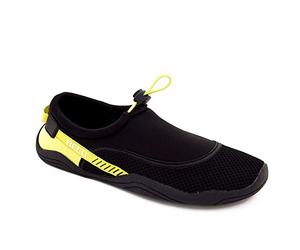 BECO Mixte Plage Chaussures Aquatiques, Vert/Noir, 37 EU