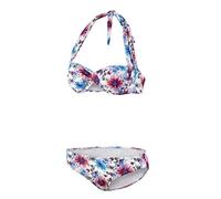 Beco Rock-a-Bella Bikini à Armatures Haut Femme, Blanc/Multicolore, 44