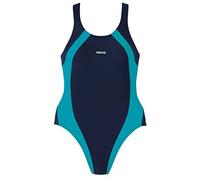 Beco Schwimmanzug-Basics Vêtements de Natation. Femme, Bleu Marine/Turquoise, 42