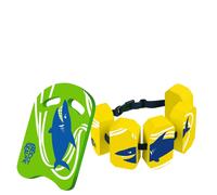 Beco Sealife Kick Board Shark avec ceinture de natation - jaune