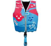 BECO the world of aquasports Gilet d'apprentissage de la natation BECO-SEALIFE® en néoprène doux pour la peau bleu - rose S
