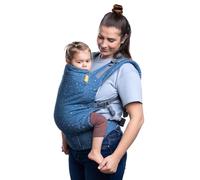 Beco Toddler Porte-enfant avec Assise Extralarge - Porte-enfant 100% Coton, Léger et Respirant - Portage Avant et Arrière - Pour les Enfants Pesant entre 9 et 27 kg (Étoiles)