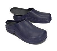 BeComfy Femmes Hommes EVA Sabots Confortables Chaussures de Jardin Ultra-Légères 35-46 EU (Bleu foncé, Système Taille Chaussures EU, Adulte, Numérique, Moyen, 45)