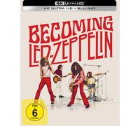 BECOMING LED ZEPPELIN (4K UHD Blu-ray) Jimmy Page Robert Plant Bernard MacMahon