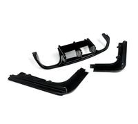 Becquet Aileron Coffre Becquet de Pare-Chocs arrière en Fibre Carbone pour BMW Série 3 E92 Coupé E93 Cabriolet pour M3 2008-2013 Voiture Arrière Spoiler Aile(Glossly Black)