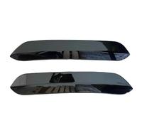 Becquet Aileron Coffre Lot de 2 Extensions becquet Toit arrière Noir Brillant pour VW pour Golf 7 MK7 .5 pour GTI Voiture Arrière Spoiler Aile