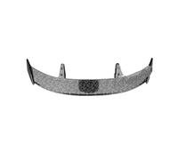 Becquet Aileron Lame Becquet Peinture ECarbone pour Hyundai pour Tucson 2021 2022 2023, Noir Brillant Aile Pare-Brise Arrière Type Te Coffre ABS Accessoires(Forged Texture)