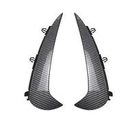 Becquet Aileron Lame Diffuseur Pare-Choc Arrière pour Benz pour Classe GLC X254 AMG Line Becquet À Lèvres Couvercle Garniture Couteau À Vent par Kit Carrosserie ABS 2X 2023(Carbon Look)