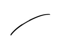 Becquet Aileron Lame pour BMW Série 5 G60 I5 520i 525i 528i 530i 535i 2024 + MP PSM Style Carbone Brillant Noir Couvercle Coffre Arrière Becquet Ailes Tuning(MP Bright Black)