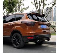 Becquet Aileron Lame pour Ford Escape pour Kuga 2016 2017 2018 2019 St Aileron Arrière Matériau ABS Apprêt De Becquet DIY n'importe Quelle Couleur Spoiler(Le Noir)