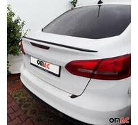 Becquet arrière Aileron arrière Lèvre arrière pour Ford Focus 2011-2015 Haut ABS Noir 1pc