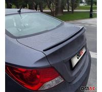 Becquet arrière Aileron arrière Lèvre arrière pour Hyundai Accent SD 2010-2017 ABS noir