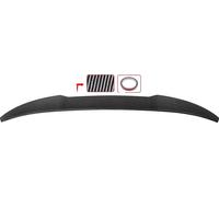 Becquet arrière, aspect fibre de carbone, style M4, installation facile, aspect carbone