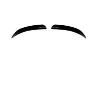 Becquet Arrière Extensions De Becquet De Toit Arrière, Ailerons, ABS Noir, Tuning pour Ford pour Focus MK4 St-Line Hatchback 2018 2019 2020 2021 2022 2023 Aileron Voiture(Gloss Black)