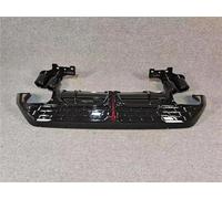 Becquet Arrière Kit Carrosserie pour A3 2025 : Diffuseur De Pare-Chocs Arrière, Feux LED, Sortie D'échappement, Aileron Coffre Et Porte Aileron Voiture(Black Bumper Exhaust)