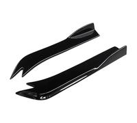 Becquet Arrière Pare-Chocs Arrière Jupes Latérales Aileron Coffre Diffuseur Aileron Canard Profilé d'angle pour Benz W204 C63 2007-2014 Aile Arrière Voiture(Gloss Black)