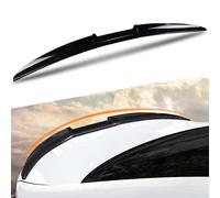 Becquet Arrière pour Audi A4 B8 B8.5 8K 2008-2015 Becquet de Toit arrière de Voiture,Spoiler Wing Couvercle de Lèvre de Coffre Arrière,Accessoires de Style,B/Glossy Black