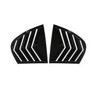 Becquet Arrière pour BMW Car Styling Persiennes Lunette Arrière pour Série 5 E60 2004-2010 Triangle Arrière Pare-Soleil Spoiler Bodykits Aileron Voiture(Gloss Black)